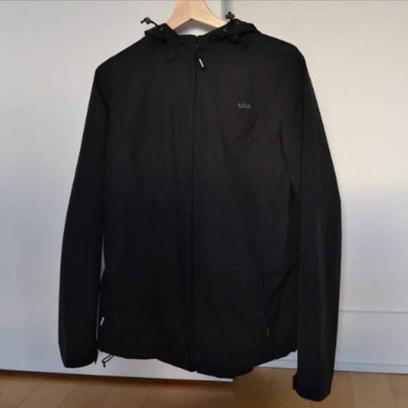 Lole Black Rain Jacket - Picture 1 of 4